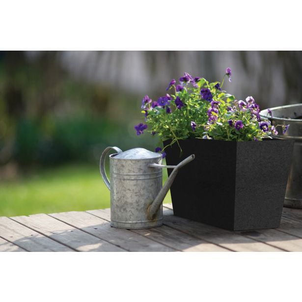 PE ZUNANJI LONEC MULTY HOME SONATA 33X71X50 CM ČRN