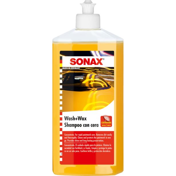 SONAX AVTOŠAMPON Z VOSKOM KONCENTRAT 500ML