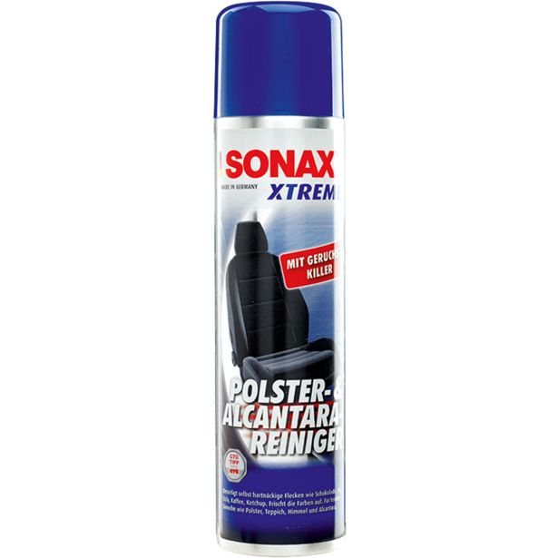 SONAX XTREME ČISTILNA PENA ZA OBLAZINJENE IN ALKANTARA POVRŠINE 400ML