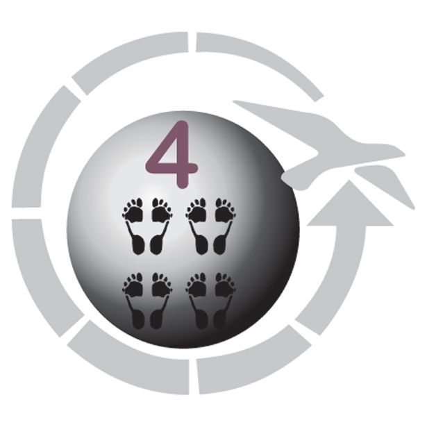 ŠOTOR EASY CAMP GALAXY 400, ORANŽEN