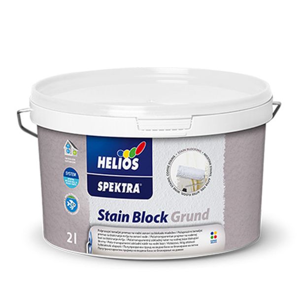 SPECIALNA BARVA HELIOS SPEKTRA STAIN BLOCK GRUND 2 L