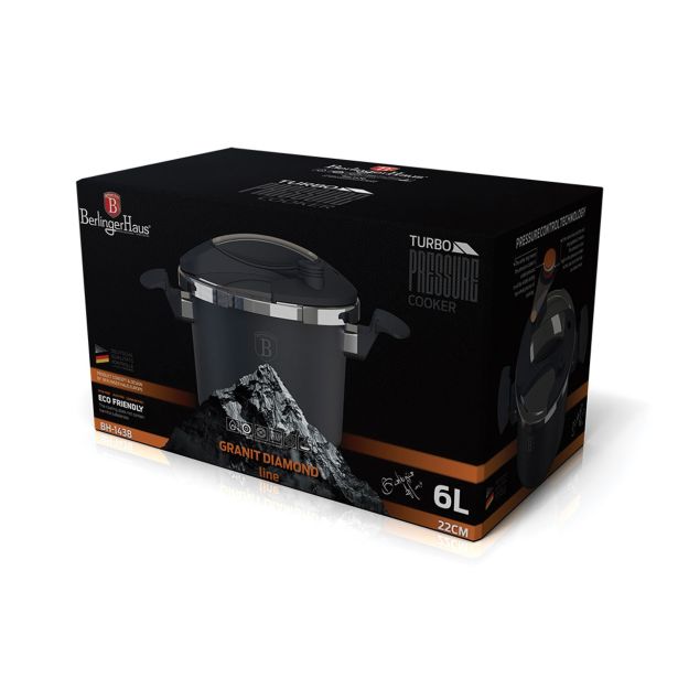 SPECIALNA POSODA BERLINGER HAUS EKONOM LONEC 6 L GRANIT DIAMOND LINE