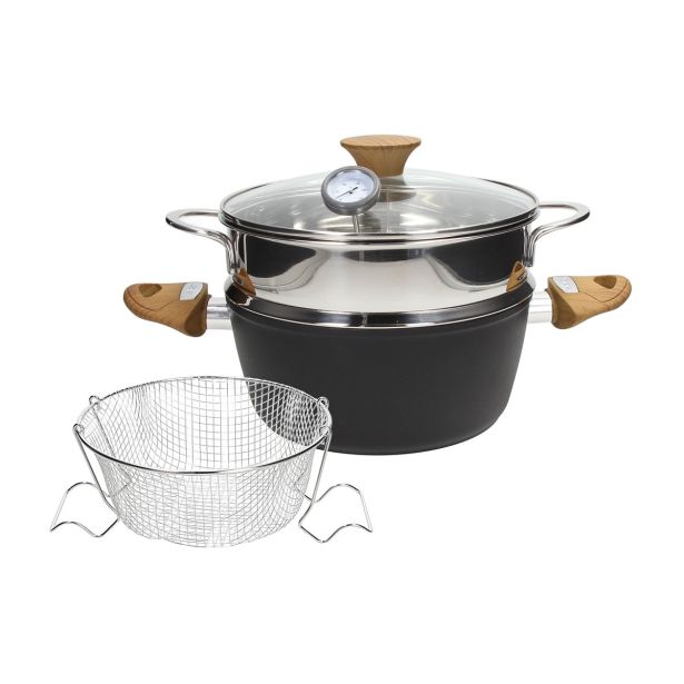 SPECIALNA POSODA TOGNANA COUNTRY CHIC FRITEZA ALI SOPARNIK 22 CM