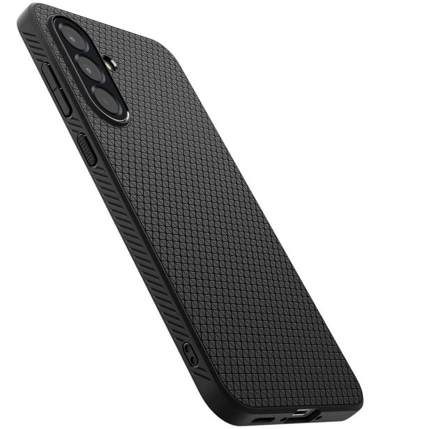 SPIGEN LIQUID AIR SILIKONSKI OVITEK ZA SAMSUNG GALAXY A56 ČRN