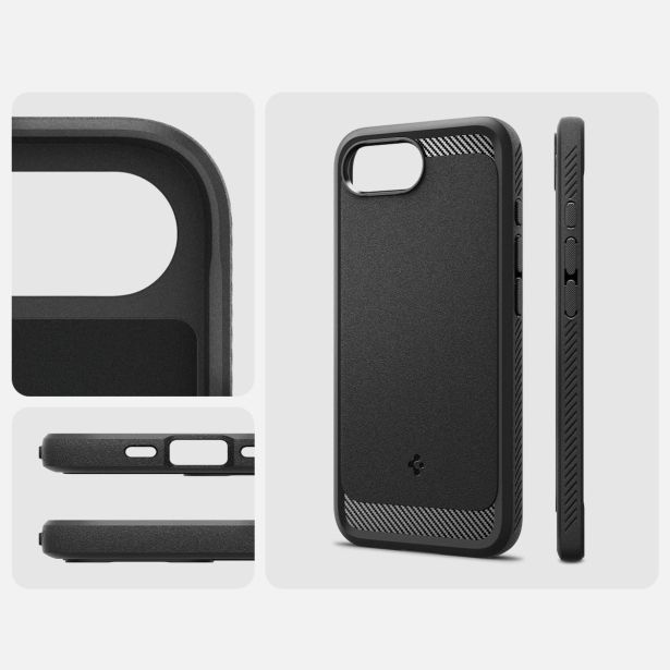 SPIGEN RUGGED ARMOR MAGSAFE SILIKONSKI OVITEK ZA IPHONE 16E