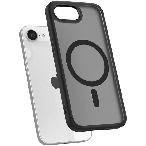 SPIGEN ULTRA HYBRID MAGSAFE OVITEK ZA IPHONE 16E PROZOREN