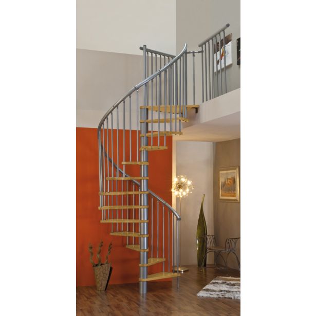 STOPNICE MINKA SPIRAL DECOR FI 140 SREBRNA/BUKEV