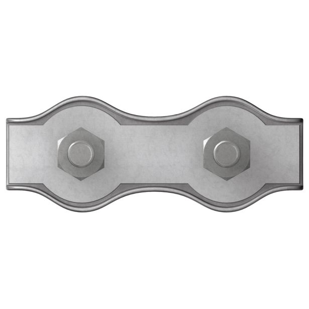 DODATEK DÖRNER + HELMER SPONKA ZA VRV DUPLEX 2MM POCINKANA ZAV=2KOS