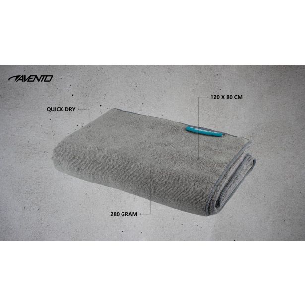 ŠPORTNA BRISAČA ZA FITNES AVENTO 120X80 CM 42AC