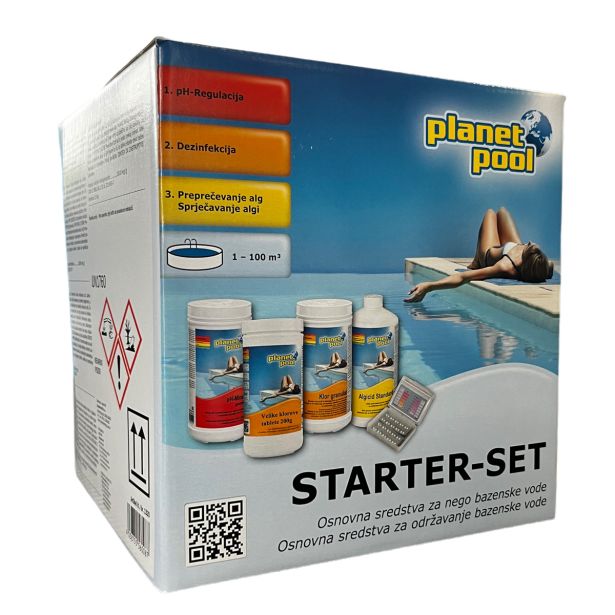 SREDSTVO ZA NEGO PLANET POOL STARTER SET