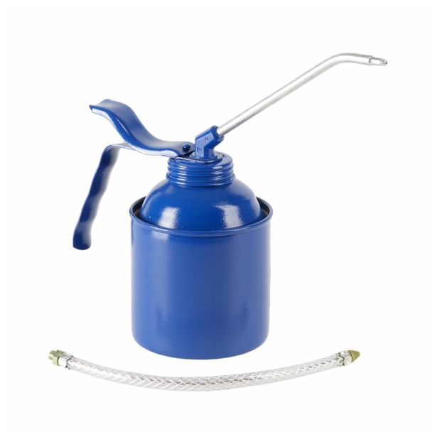 STABILNA JEKLENA OLJNICA PRESSOL 500 ML + STABILNA CEV