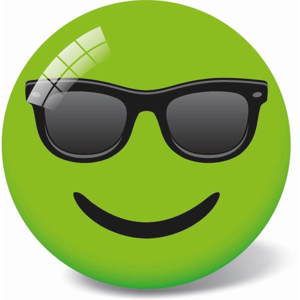STAR ŽOGA EMOJI, SORT., 23CM