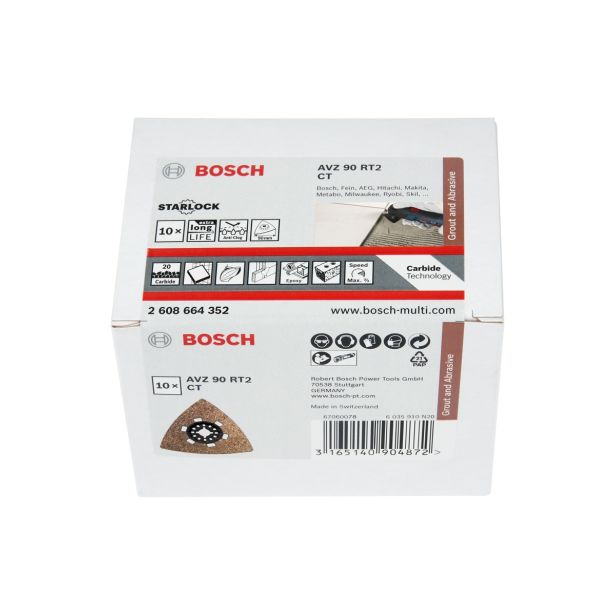 PRIBOR ZA VEČNAM. ORODJA BOSCH STARLOCK AVZ 90 RT2 G20 BRUSILNA PLOŠČA