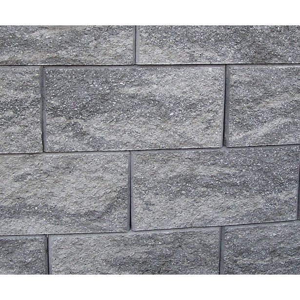 BETONSKI IZDELEK ZOBEC STEBER 4 STRANO LOMLJEN 280X280X190 MM SIVO-ČRN