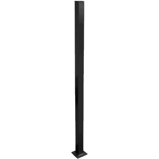 STEBER ZA OGRAJO M 1230X50X50 MM ANTRACIT S PODSTAVKOM ZA BETON