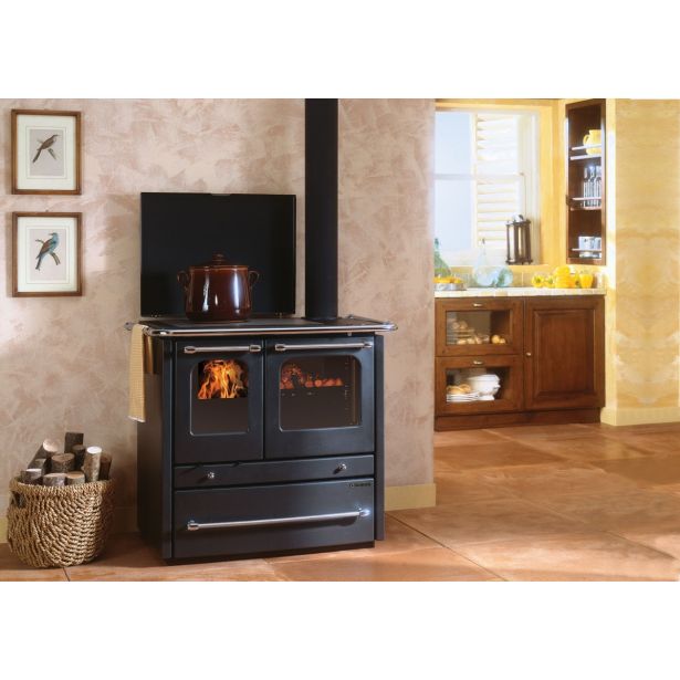 ŠTEDILNIK NA DRVA NORDICA SOVRANA EVO 2.0 ANTRACIT ČRNA