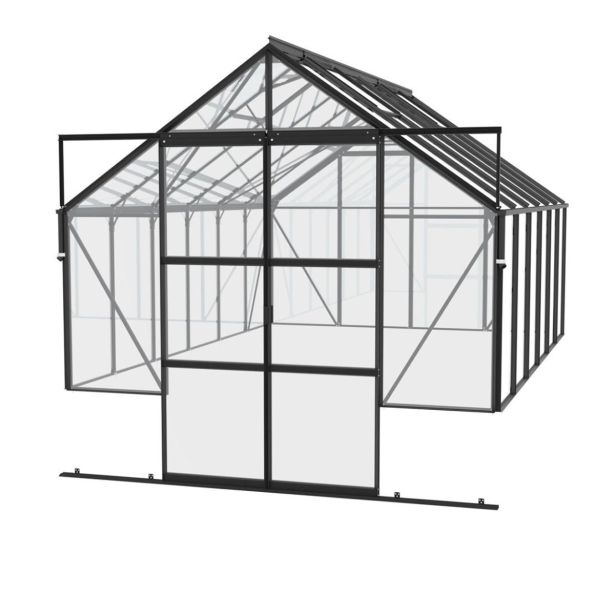 STEKLEN RASTLINJAK VITAVIA CASSANDRA 9900 ESG 3MM ČRNA 2.6X3.8M