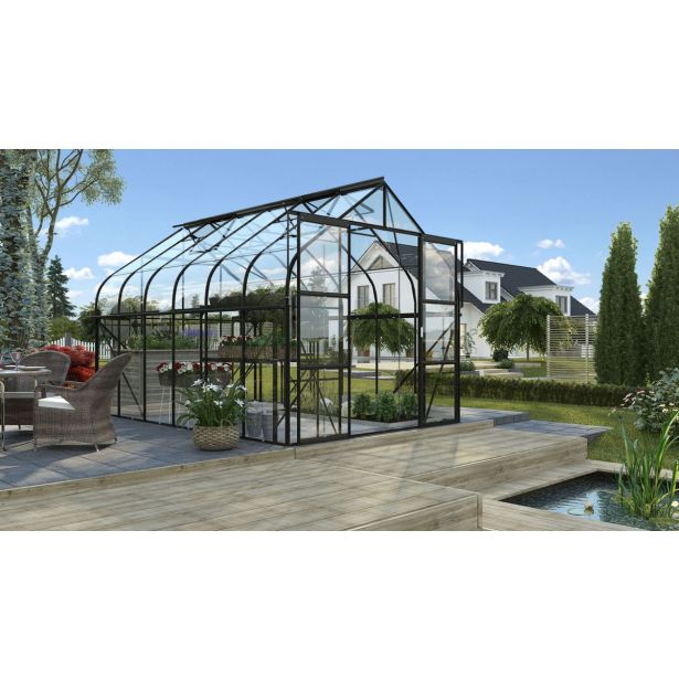 STEKLEN RASTLINJAK VITAVIA DIANA 9900 ESG 3MM ČRNA 2.6X3.8M