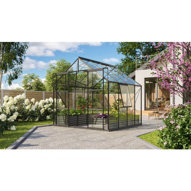 STEKLEN RASTLINJAK VITAVIA JUPITER 6700 ESG 3MM ČRNA 2.6X2.6M