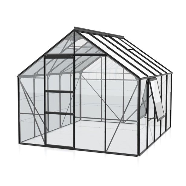 STEKLEN RASTLINJAK VITAVIA MERIDIAN 1 8300 ESG3MM ČRNA 2.6X3.2M