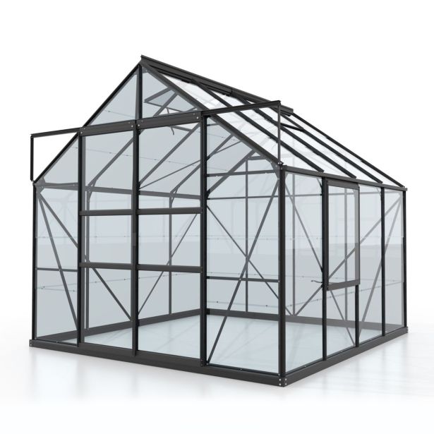 STEKLEN RASTLINJAK VITAVIA MERIDIAN 2 6700 ESG3MM ČRNA 2.6X2.6M