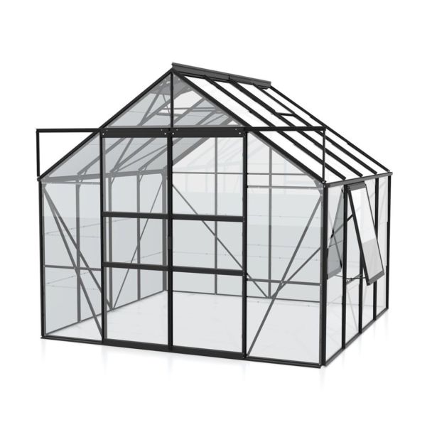 STEKLEN RASTLINJAK VITAVIA MERIDIAN 2 6700 ESG3MM ČRNA 2.6X2.6M