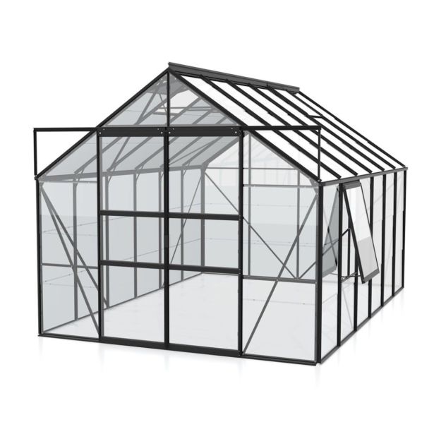 STEKLEN RASTLINJAK VITAVIA MERIDIAN 2 9900 ESG3MM ČRNA 2.6X3.8M