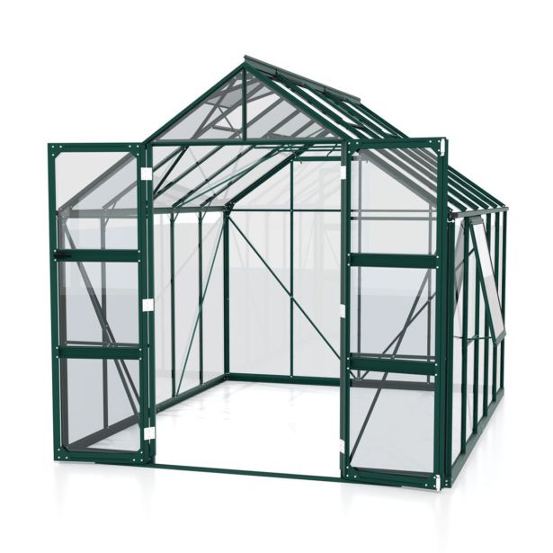 STEKLEN RASTLINJAK VITAVIA OLYMP 8300 ESG 3MM SMARAGDNA 254X257X324