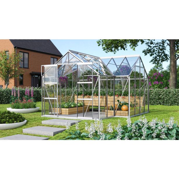 STEKLEN RASTLINJAK VITAVIA ORANŽERIJA SIRIUS ESG 3MM ALU 3.8X3.8M