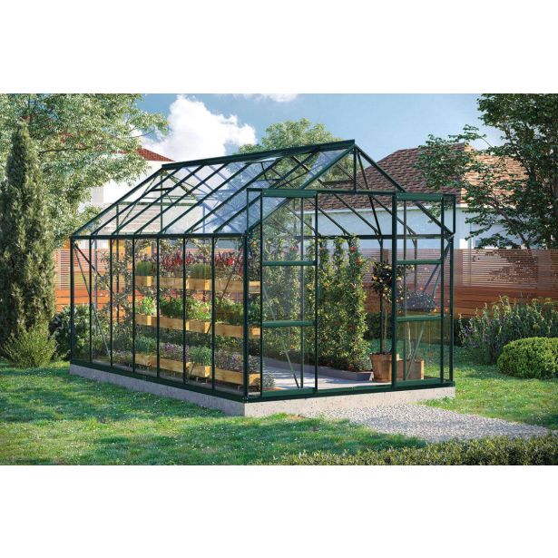 STEKLEN RASTLINJAK VITAVIA URAN 11500 ESG 3 MM SMARAGDNA 246X257X445