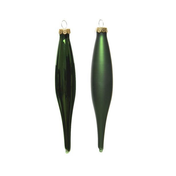 STEKLENA BUNKA DECORIS SVEČA, TEM. ZELENA, 15 CM 6/1