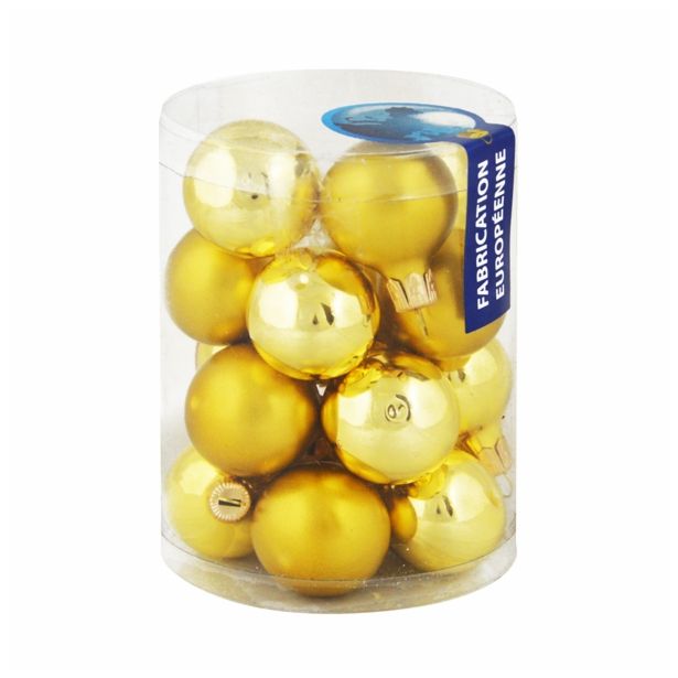 STEKLENA BUNKA GLOSSTYLE FI 30 MM 16/1 ORANŽNA