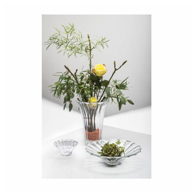 STEKLENA VAZA SANDRA RICH 30X22.5 CM DIVO STEKLENA