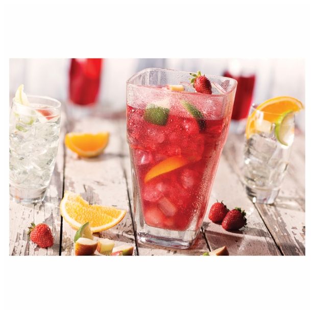 STEKLENA VAZA STEKLARNA HRASTNIK RONDO 13X21 CM