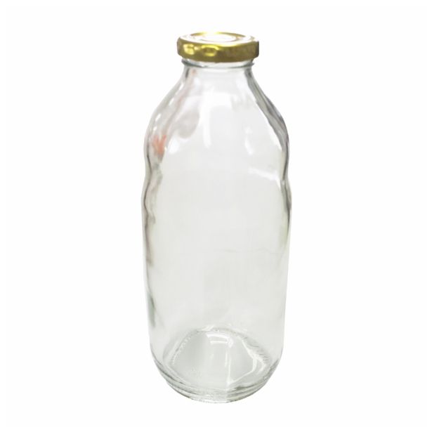 STEKLENICA PLANA 1 L JUICE S POKROVOM 6/1