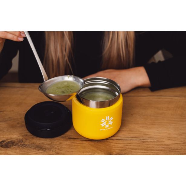 TERMO POSODA SNOW MONKEY FOODIE MINI 0.35L GRANIT