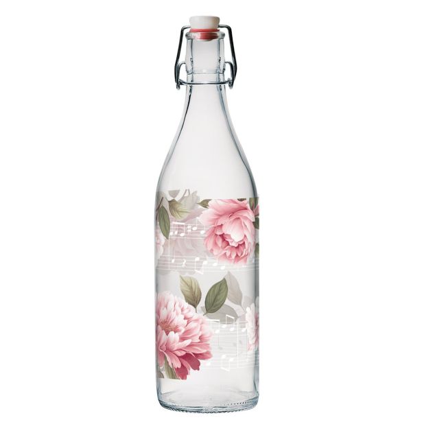 STEKLENICA ZA VODO CERVE 1 LIT PEONY