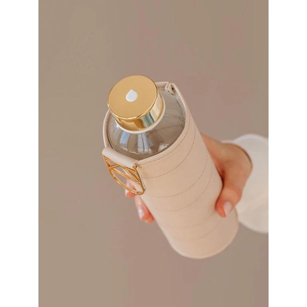 STEKLENICA ZA VODO EQUA MISMATCH - BEIGE, 750 ML