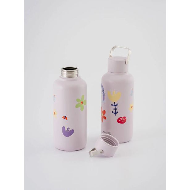 STEKLENICA ZA VODO EQUA TIMELESS FLWR PWR, 600 ML