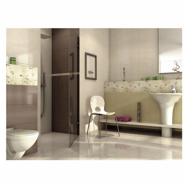 STENSKA KERAM.PLOŠČICA CERAMICA COLOR LUNA CREAM 25X75