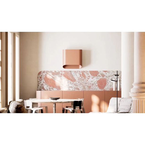 STENSKA KUHINJSKA NAPA CIARKO DESIGN SIMPLE, ROŽNATO ZLATA