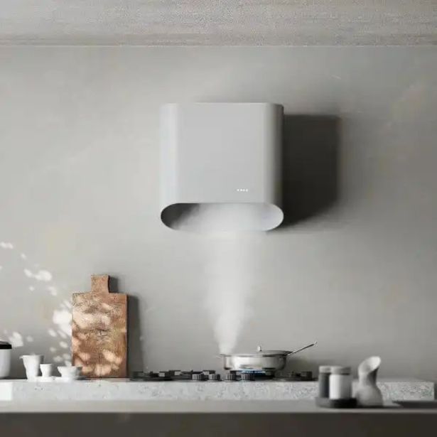 STENSKA KUHINJSKA NAPA CIARKO DESIGN SIMPLE, SREBRNA