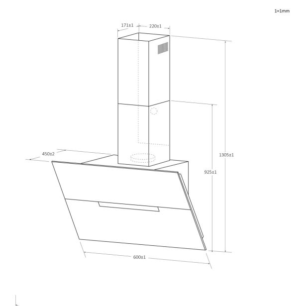 STENSKA KUHINJSKA NAPA HAIER HADG6CBS4BWIFI