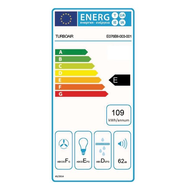 STENSKA KUHINJSKA NAPA TURBOAIR PANTHEON IX/A/60 NAPA