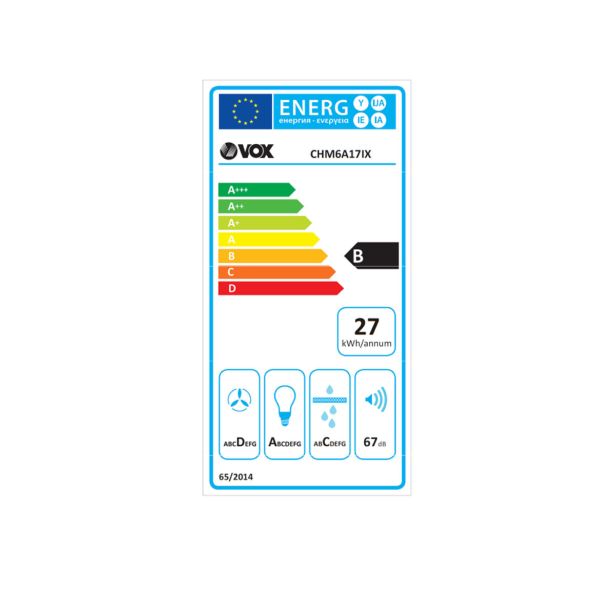 STENSKA KUHINJSKA NAPA VOX CHM6A17IX