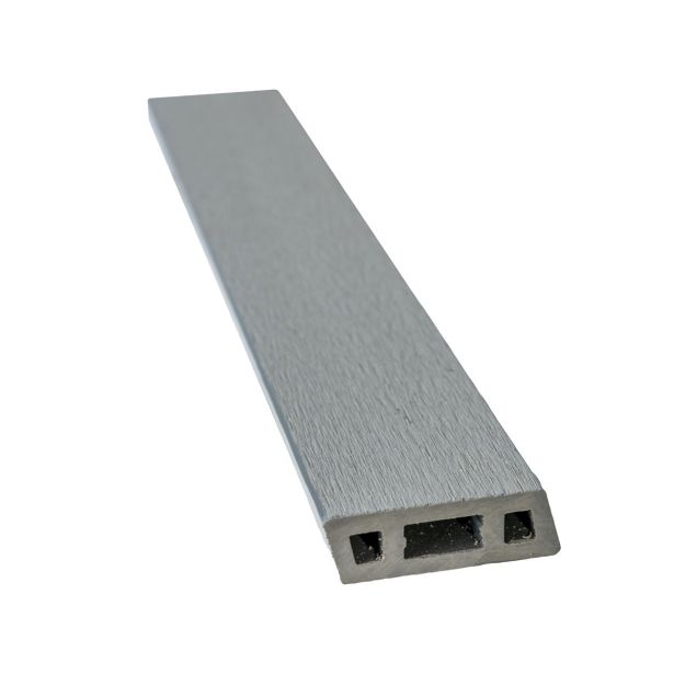 OBLOGA ZA FASADNI SISTEM WPC ROMB SVETLO SIVA 4000X69X22 MM