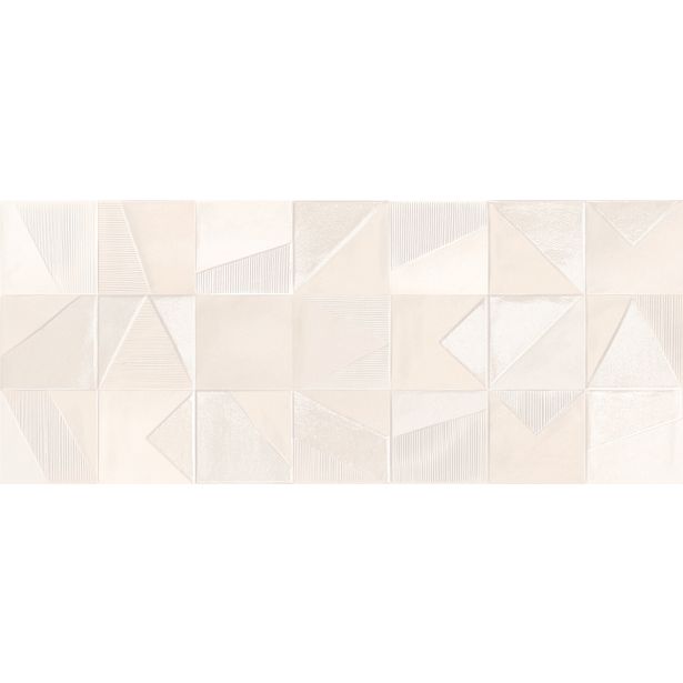 STENSKA PLOŠČICA ATLANTA BEIGE DC MOSAIC3D 25X60 DEKOR