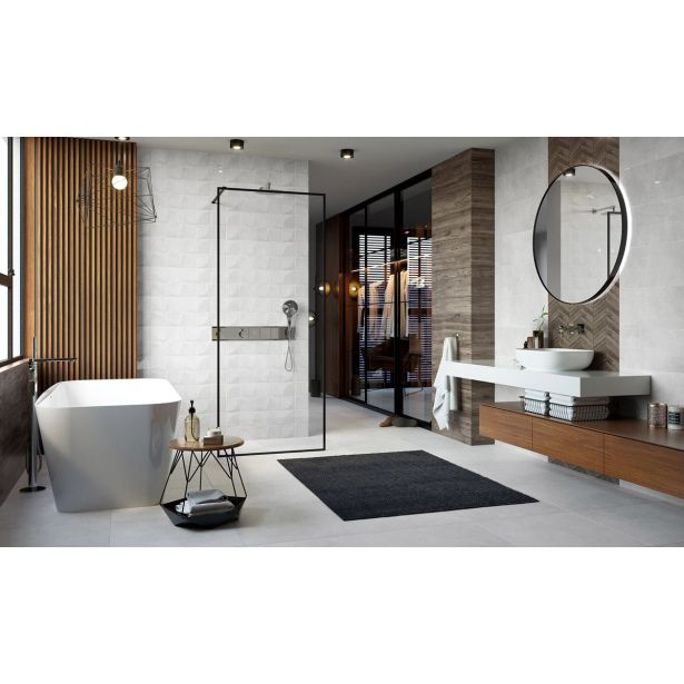 STENSKA PLOŠČICA CERAMICA KONSKIE SARAGOSSA INSERTO 25X75 DEKOR