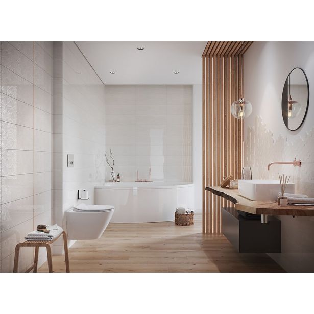 STENSKA PLOŠČICA CERSANIT BANTU CREAM GLOSSY 20X60