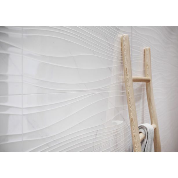 STENSKA PLOŠČICA CERSANIT MARINEL WHITE STRUCTURE GLOSSY 20X60